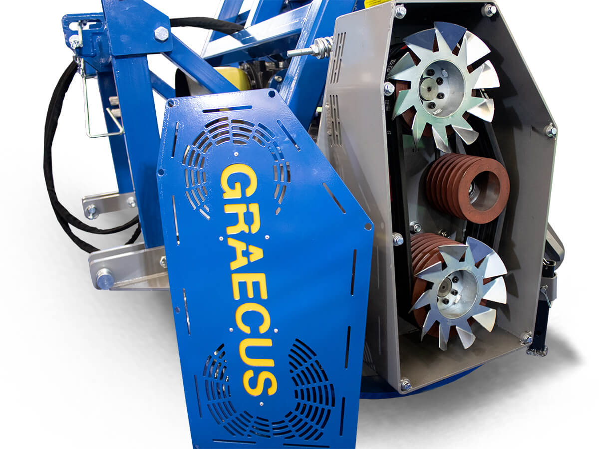 THOON OPEN 165 | Graecus | Δασικός καταστροφέας για τρακτέρ 